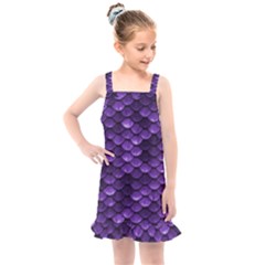 Purple Scales! Kids  Overall Dress by fructosebat