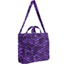 Purple Scales! Square Shoulder Tote Bag View2