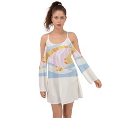 Fishing Lover T- Shirtfish T- Shirt (8) Boho Dress by maxcute