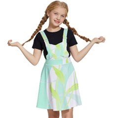 Flowers Art T- Shirtflower T- Shirt (3) Kids  Apron Dress by maxcute