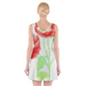 Flowers T- Shirtflowers T- Shirt V-Neck Sleeveless Dress View2