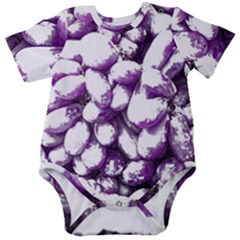 Grapes T- Shirt Purple Grapes Photo T- Shirt Baby Short Sleeve Bodysuit by maxcute