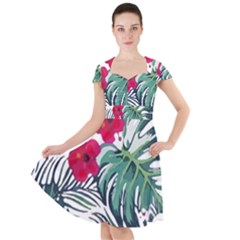 Hawaii T- Shirt Hawaii Antler Garden T- Shirt Cap Sleeve Midi Dress by maxcute