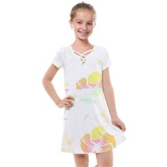 Hawaii T- Shirt Hawaii Meadow Fashion T- Shirt Kids  Cross Web Dress by maxcute