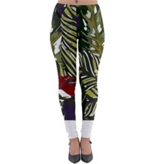 Hawaii T- Shirt Hawaii Pattern Garden T- Shirt Lightweight Velour Leggings by maxcute