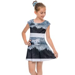 Iceberg T- Shirt Iceberg T- Shirt Kids  Cap Sleeve Dress by maxcute