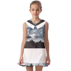 Iceberg T- Shirt Iceberg T- Shirt Kids  Pilgrim Collar Ruffle Hem Dress by maxcute