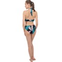 Jungle T- Shirt Jungle Paradise Botanical T- Shirt Halter Side Cut Swimsuit View2