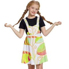 Leaves Design T- Shirtleaves T- Shirt Kids  Apron Dress by maxcute