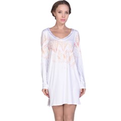 Mandala T- Shirt Mandala The Sunrise Series 003 T- Shirt Long Sleeve Nightdress by maxcute