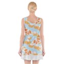 Monarch Butterflies T- Shirt Monarch Butterfly On Yellow Coneflowers T- Shirt V-Neck Sleeveless Dress View2