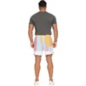 Rainbow T- Shirt Blue Rainbow Arc With Sun T- Shirt Men s Runner Shorts View4