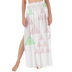 Triangles T- Shirt Abstract Triangles T- Shirt Maxi Chiffon Tie-up Sarong by maxcute