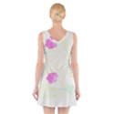 Tropical T- Shirt Tropical Graceful Branches T- Shirt V-Neck Sleeveless Dress View2