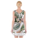 Tropical T- Shirt Tropical Pattern Quiniflore T- Shirt V-Neck Sleeveless Dress View2