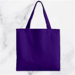 Lavender Twilight Zipper Grocery Tote Bag by HWDesign