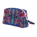 Cobalt arabesque Wristlet Pouch Bag (Medium) View2