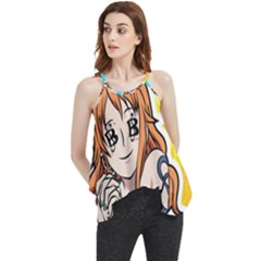 Nami Lovers Money Flowy Camisole Tank Top by designmarketalsprey31