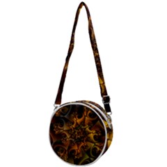 Digitalartflower Crossbody Circle Bag by Sparkle