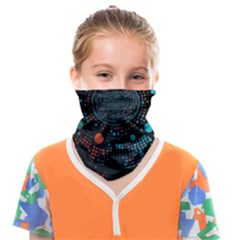 Big Data Abstract Abstract Background Face Covering Bandana (kids) by Pakemis