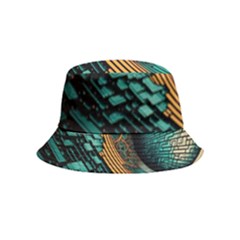 Big Data Abstract Abstract Background Backgrounds Bucket Hat (kids) by Pakemis