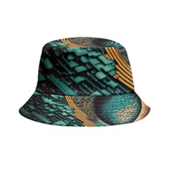 Big Data Abstract Abstract Background Backgrounds Inside Out Bucket Hat by Pakemis