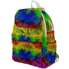 Colour Background Structure Lines Explosion Pop Top Flap Backpack by Pakemis