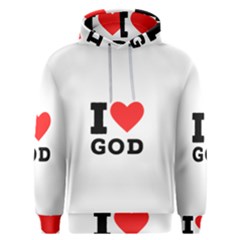 I Love God Men s Overhead Hoodie by ilovewhateva