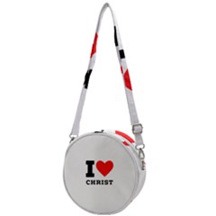 I Love Christ Crossbody Circle Bag by ilovewhateva