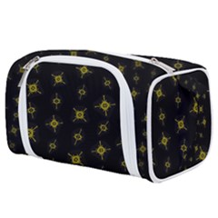 Symbols Gold Background Metallic Toiletries Pouch by Uceng