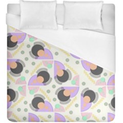 Pattern Pastel Drawing Art Duvet Cover (king Size) by Uceng