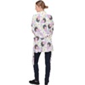 Pattern Pastel Drawing Art Long Sleeve Velvet Kimono  View2