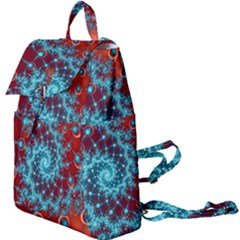 Fractal Pattern Background Buckle Everyday Backpack by Uceng