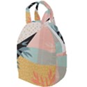 Leaves Pattern Design Colorful Travel Backpacks View1