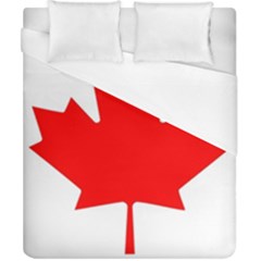 Canada Flag Canadian Flag View Duvet Cover (california King Size) by Ravend