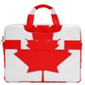 Canada Flag Canadian Flag View MacBook Pro 13  Double Pocket Laptop Bag View2