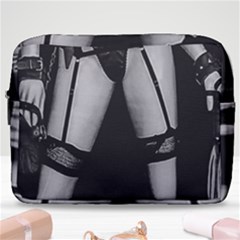 Bdsm Erotic Concept Graphic Poster Make Up Pouch (large) by dflcprintsclothing