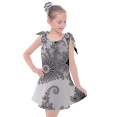 Apple Males Almond Bread Abstract Mathematics Kids  Tie Up Tunic Dress by Ravend