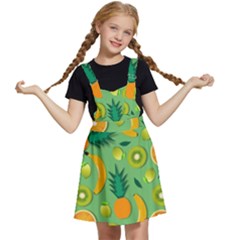 Fruit Tropical Pattern Design Art Pattern Kids  Apron Dress by Ravend