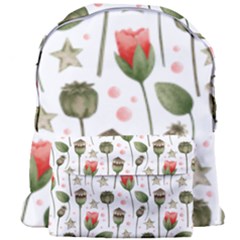 Poppies Red Poppies Red Flowers Giant Full Print Backpack by Ravend