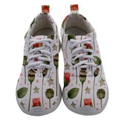 Poppies Red Poppies Red Flowers Women Athletic Shoes by Ravend