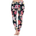 Charming Watercolor Flowers Classic Winter Leggings View4