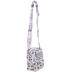 Pattern Pastel Drawing Art Shoulder Strap Belt Bag by Ravend