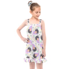 Pattern Pastel Drawing Art Kids  Overall Dress by Ravend