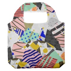 Digital Paper Scrapbooking Abstract Premium Foldable Grocery Recycle Bag by Ravend