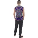 Kaleidoscope Geometric Circles Men s Regular Tank Top View2