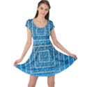 Network Social Abstract Cap Sleeve Dress View1