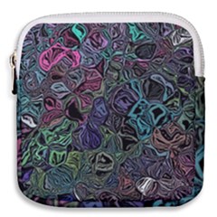 Background Pattern Texture Design Mini Square Pouch by Ravend