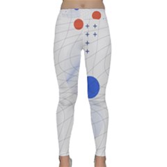 Computer Network Technology Digital Science Fiction Classic Yoga Leggings by Ravend