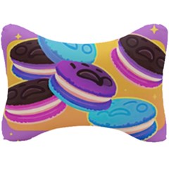 Cookies Chocolate Cookies Sweets Snacks Baked Goods Food Seat Head Rest Cushion by Ravend